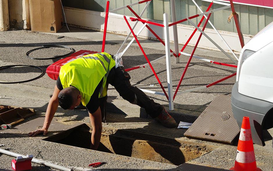 travaux assainissement Le Mesnil-le-Roi